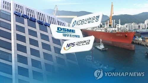(2nd LD) KDB, NPS struggle to find middle ground on Daewoo Shipbuilding debt rescheduling - 1