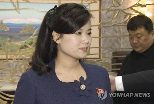 Hyon Song-wol, leader of North Korea's well-known art performance group, in a file photo (Yonhap)