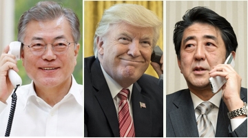 (4th LD) Moon, Trump reaffirm close cooperation on N. Korea in phone talks - 1