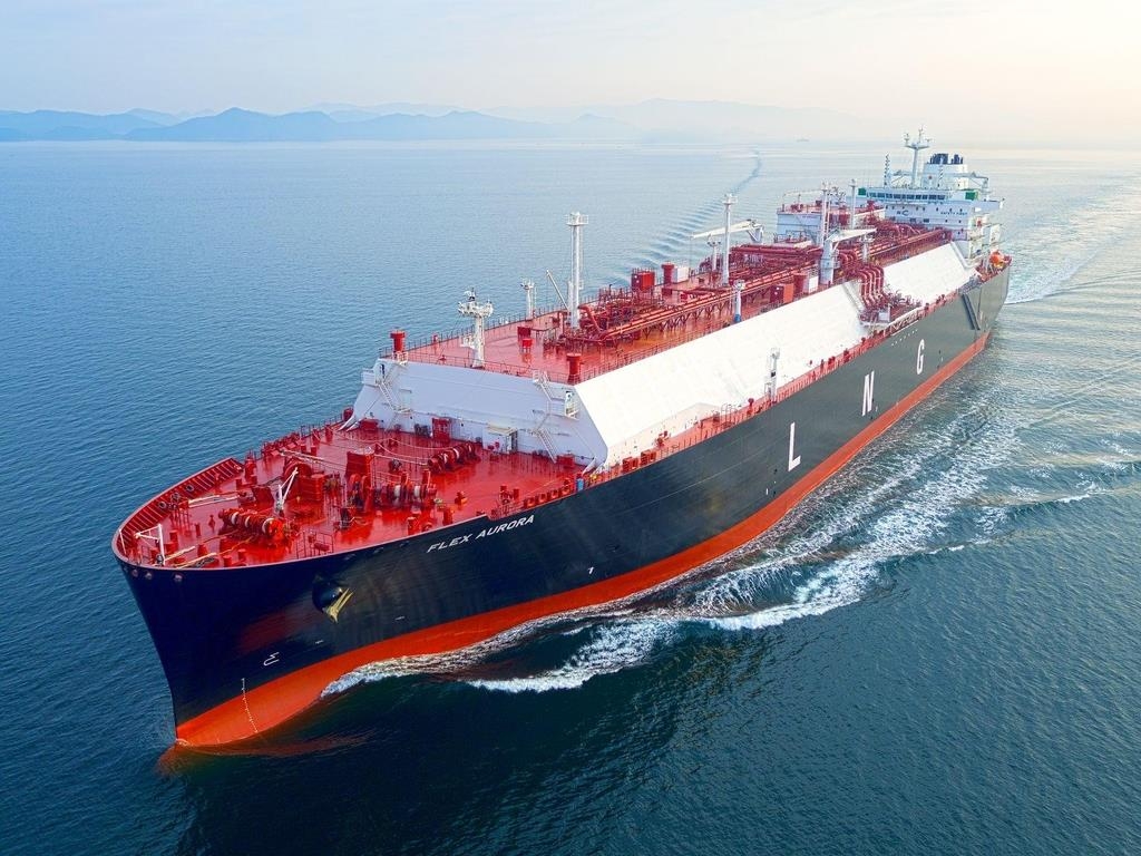 This file photo offered by Korea Shipbuilding & Offshore Engineering shows an LNG carrier. (PHOTO NOT FOR SALE) (Yonhap)