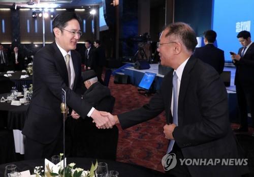 Les vice-présidents de Samsung et Hyundai Motor visent la coopération dans les véhicules électriques