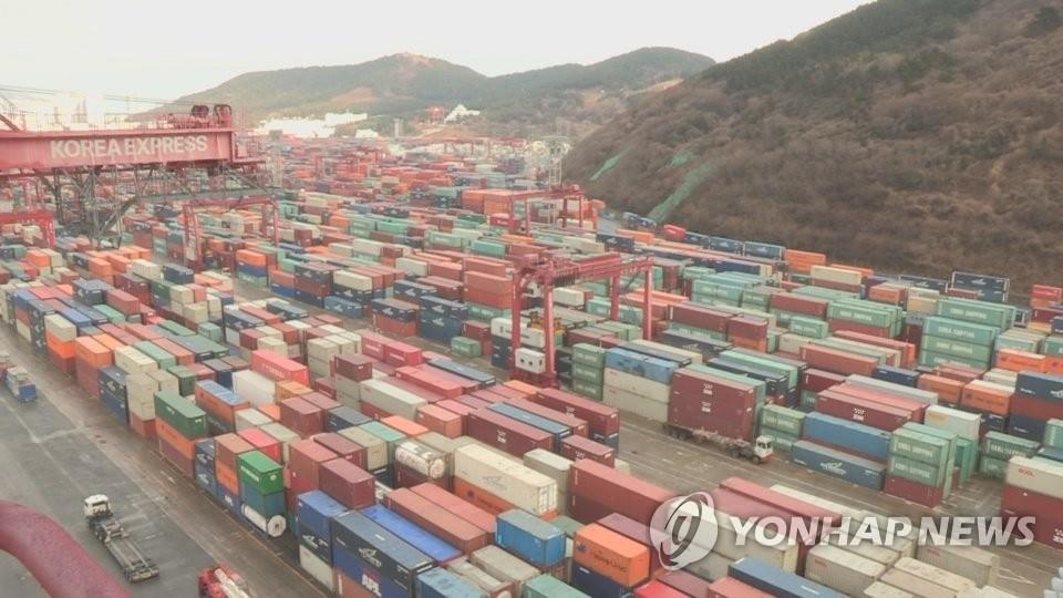 韓国の主要貿易港（資料写真）＝（聯合ニュースＴＶ）