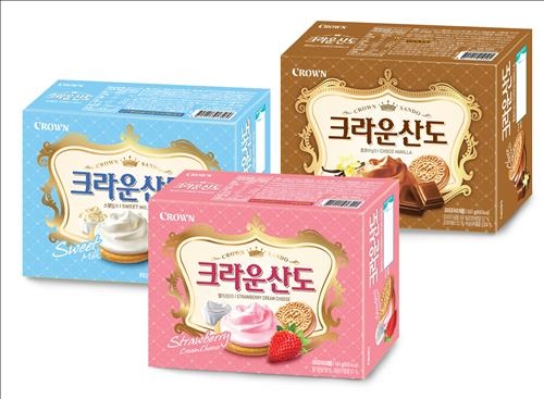 크라운산도, 60년만에 맛 변신 - 2