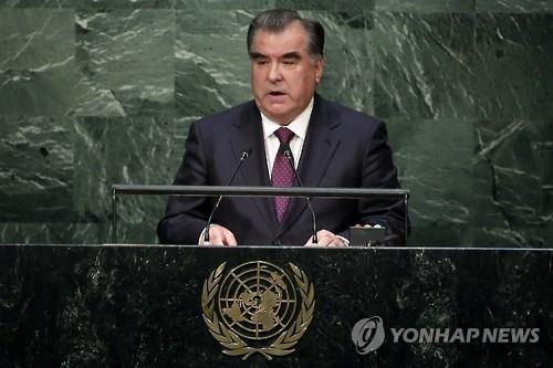 타지크 '국가지도자법' 제정 추진…대통령 면책특권 강화 골자 - 2