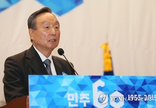 권노갑, 더민주 탈당…"더 희망없다는 양심때문에 행동" - 2