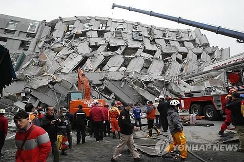 대만 지진 사망·실종 140명…17년來 최대 지진피해 - 2