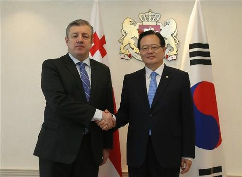정의장, 조지아 총리와 면담…"양국관계 발전 희망" - 2