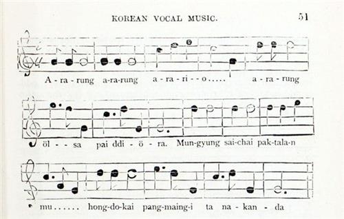 '아리랑 악보' 수록된 영문잡지 찾았다 - 2