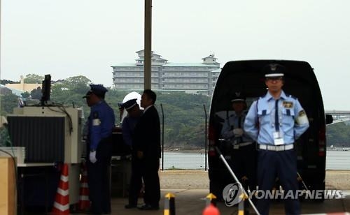 <르포> G7정상회의 하루 앞 둔 日가시코지마 육해공 철통경계 - 3