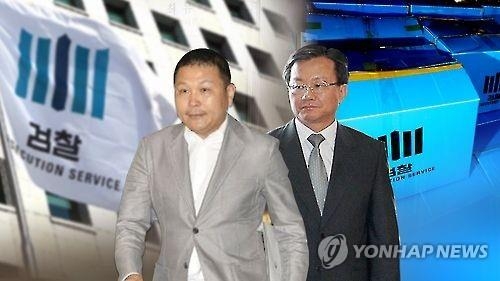 '법조비리' 홍만표·정운호 영장심사…오늘 구속여부 결정 - 2