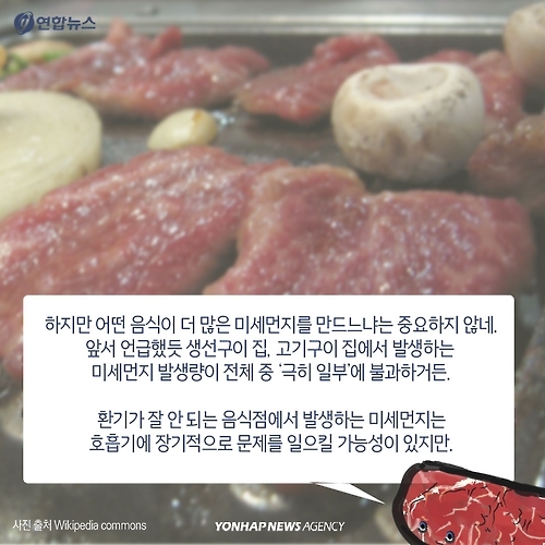<카드뉴스> 고등어·삼겹살·소고기 "우리가 미세먼지 주범?" - 11