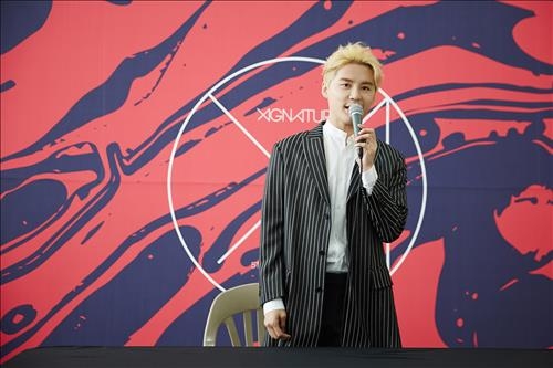 김준수 "공연 위해 정규앨범…팬들에 보답하는 길" - 2