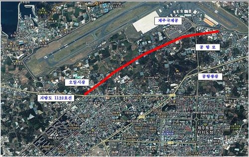 제주국제공항 우회도로 앞당겨 준공…교통체증 해소 기대 - 2
