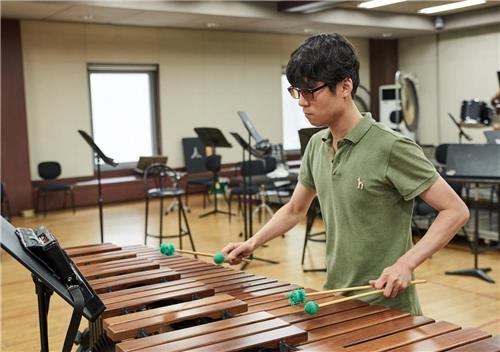 시각장애인 연주자 전경호 "타악기 음악 새 역사 쓰겠다" - 4