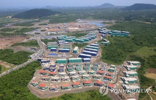 리조트월드 제주 공사현장