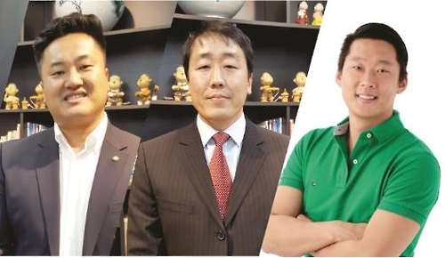 상파울루 시의원 선거에 출마한 한인 동포들. 왼쪽부터 홍창표·김범진·김동진 씨.
