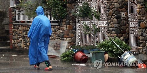 힘겨운 등굣길