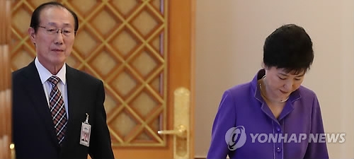 이원종 비서실장, 지난 26일 朴대통령에 사표 제출 - 1