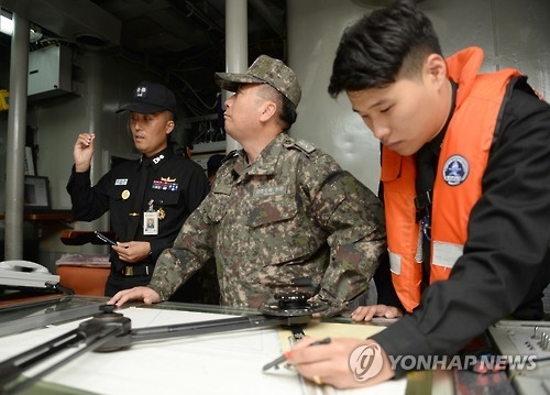 해군 1함대, 적 기습공격 대비 함정 대비태세 점검