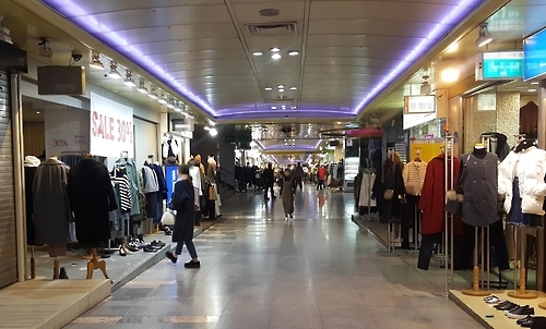 춘천 중앙로 지하상가