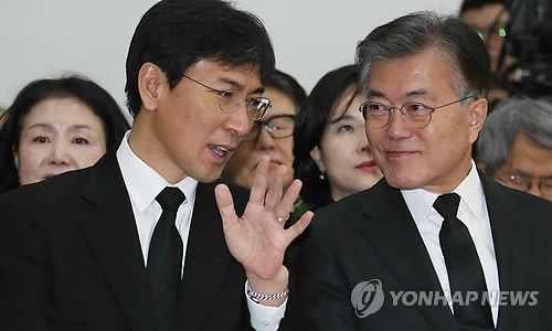 '대세' 文·'돌풍' 安, 친노적통 대결…협력적 경쟁 이어질까 - 1