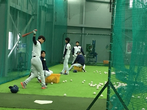 타격훈련하는 NC 김종호