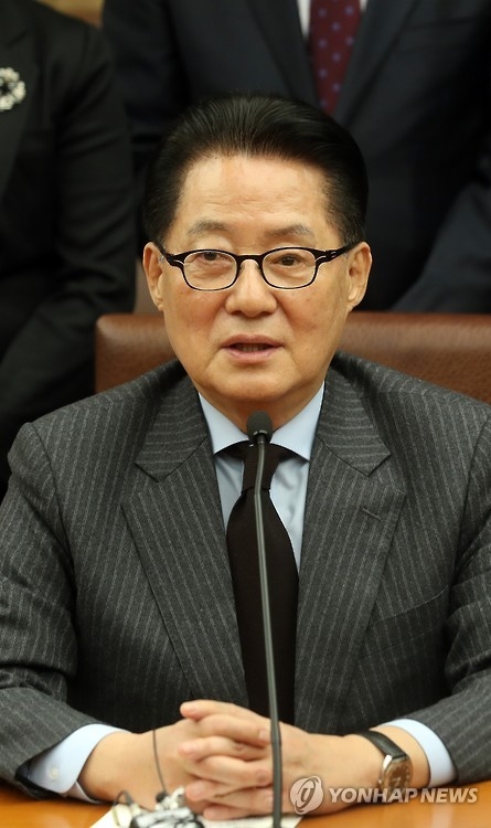 박지원, 안희정 '대북송금발언 사과'에 "이래야 감동"(종합) - 1