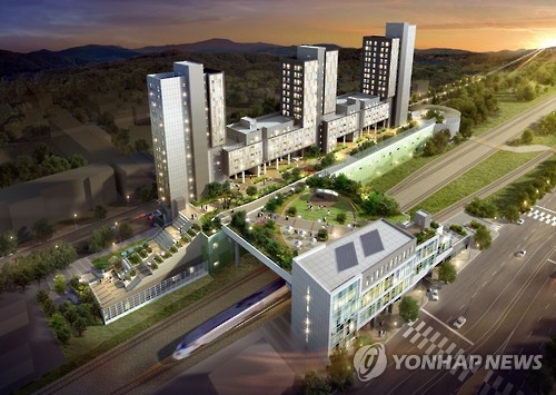 행복주택 가좌지구 조감도(자료)