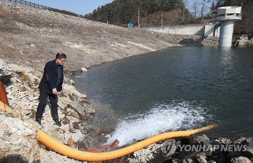 '겨울 가뭄' 안성·용인 일부 지역 못자리용 농업용수 제한