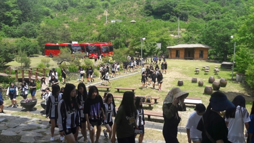 곡성 찾은 제주학생들