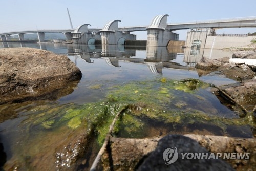 상시 열리는 강정고령보 수문