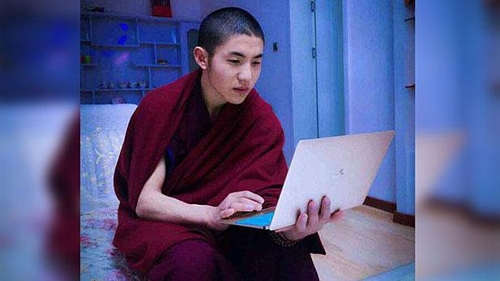 지난달 19일 분신 사망한 티베트 승려 자미양 로살. 출처:tibetanyouthcongress.org