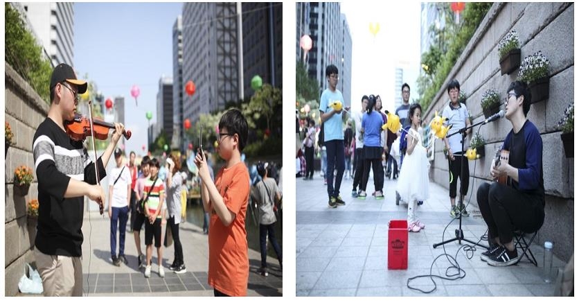 "거리공연 즐겨요" 18일 '청계천 숲 아트 페스티벌' - 1