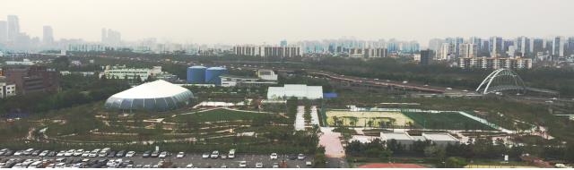 일원에코파크 전경의 모습