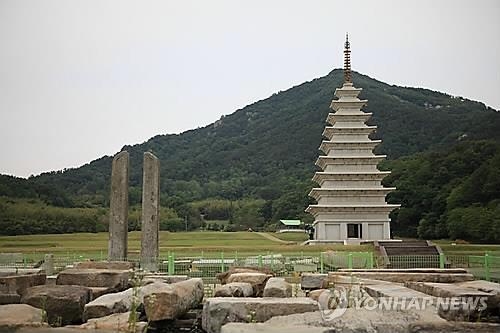 익산 금마면 미륵사지