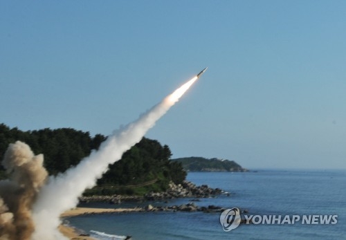 한미 미사일 동시 사격훈련