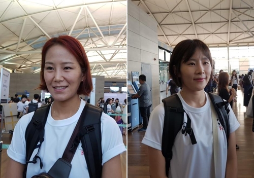 이재은(왼쪽)과 나현정