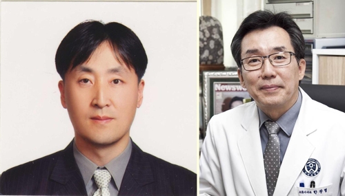 왼쪽부터 노원상·한광협 교수