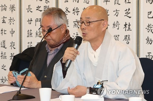 봉은사 전 주지 명진 스님