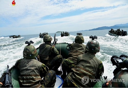 북한군 특수부대 백령도·대연평도 점령 훈련