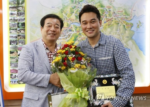 보성군 홍보대사된 에드워드 권