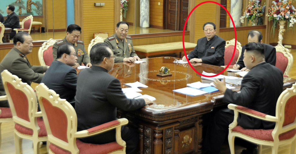 2013년 북한 3차 핵실험 결정 '협의회' 참석한 홍승무