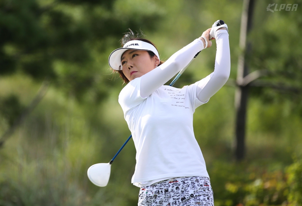 강수연의 스윙.(KLPGA 제공)