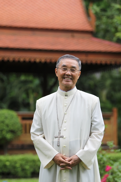 한국인 최초 교황대사이자 초대 미얀마 교황대사인 장인남 대주교[방콕=연합뉴스]