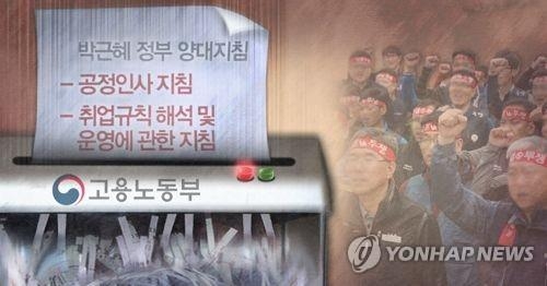 한국당, 양대 노동지침 폐기 맹공…"근로자만 생각하는 정권" - 1