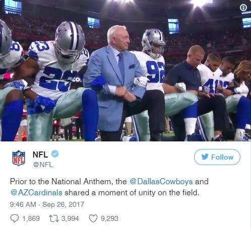 미국프로풋볼(NFL) 트위터 캡처