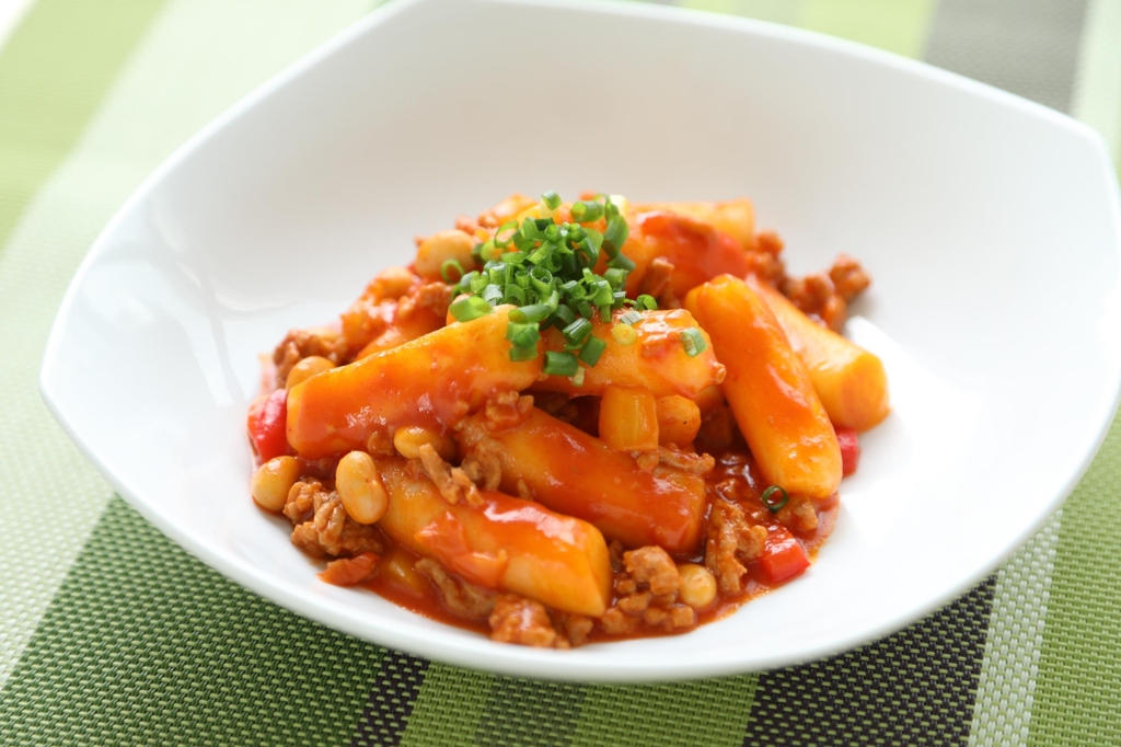'떡볶이 포크 빈스' 메뉴