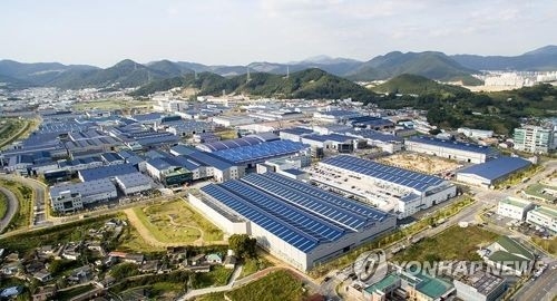 김해지역 산업단지 전경 