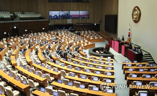국회 본회의장(자료사진)