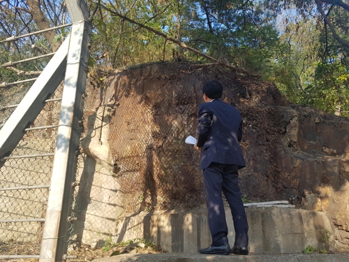 부평은광 갱도 입구로 추정되는 부분